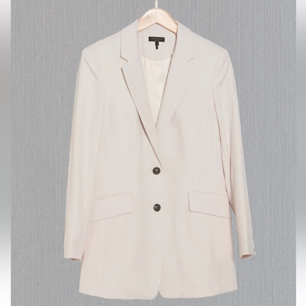 NWOT RAG & BONE Charlie Virgin Wool Blazer - Picture 3 of 7